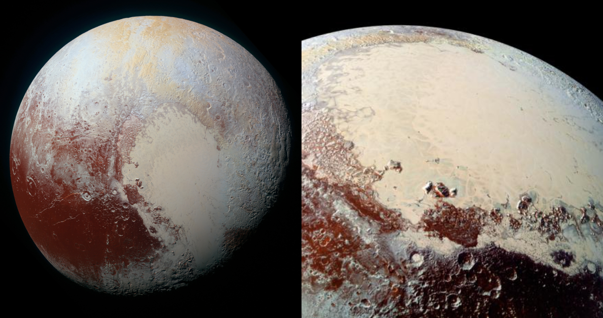 Astrónomos encuentran nueva evidencia de un posible océano en las profundidades de Plutón
