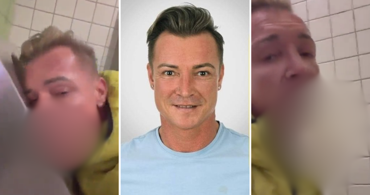 Político alemán se viraliza tras grabarse lamiendo urinarios y retretes en baños públicos