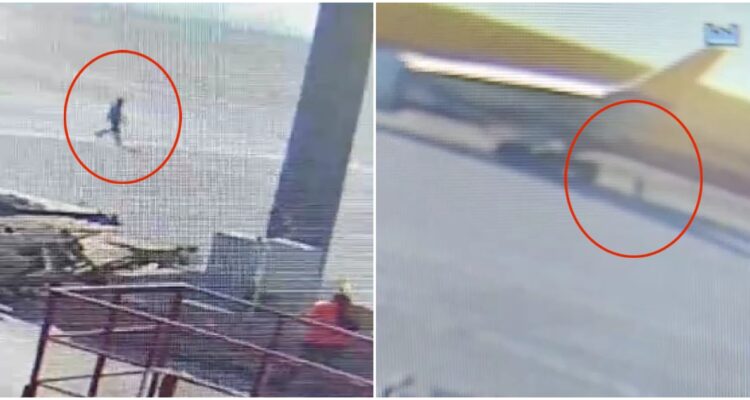 Polizón que intentó subir a avión en Aeropuerto de Santiago