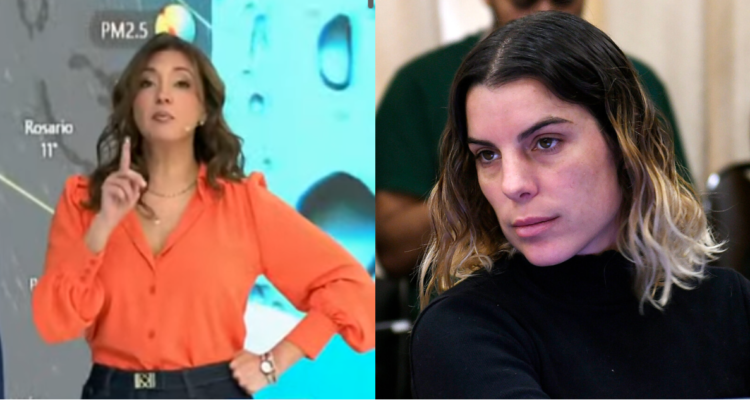 Priscilla Vargas (izquierda) y Maite Orsini (derecha) en referencia a descargo por crisis de seguridad