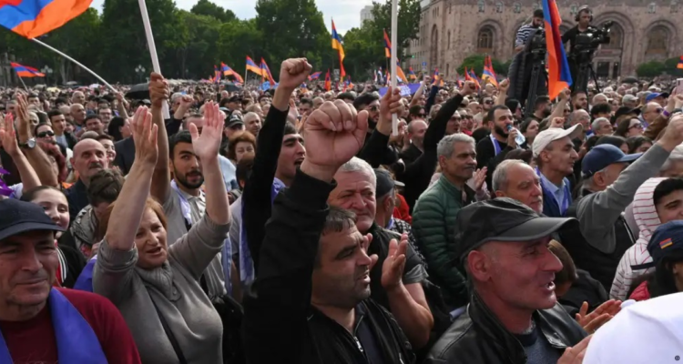 Protestas en Armenia