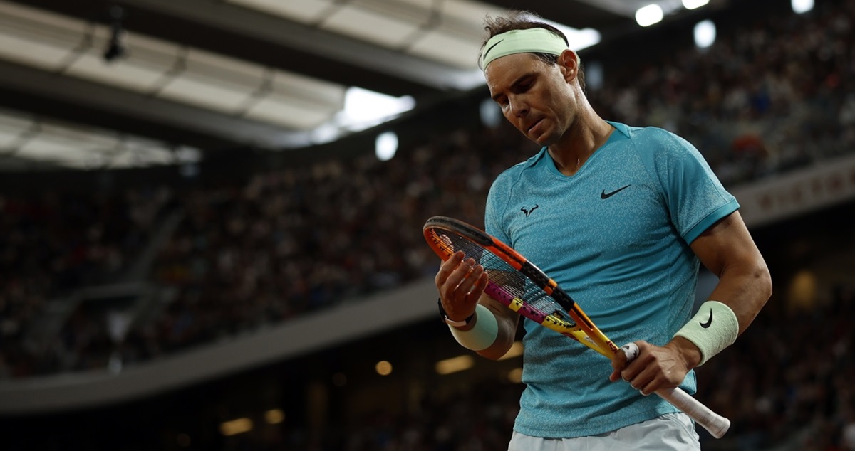 Rafael Nadal fue eliminado en primera ronda de Roland Garros.