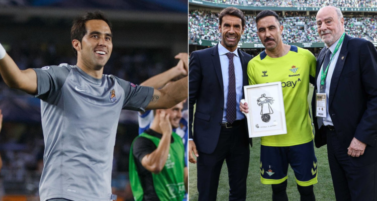 Las críticas al homenaje para Claudio Bravo de parte del Real Sociedad.
