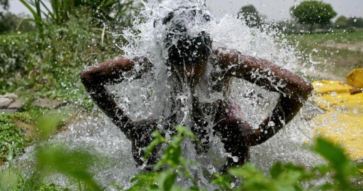 Las imágenes de India en un récord de calor con temperaturas por encima de los 50 °C
