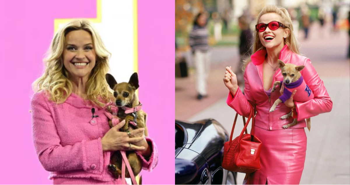 Reese Whiterspoon como Elle Woods de ‘Legalmente Rubia’