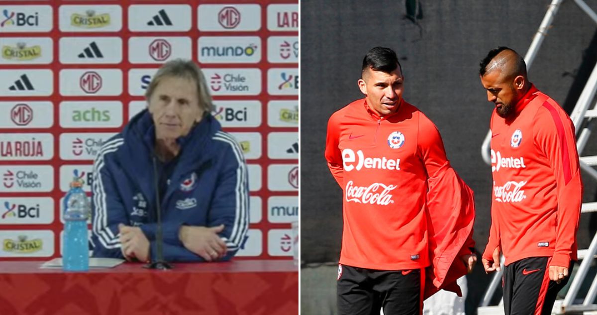 Ricardo Gareca se refirió a ausencias de Gary Medel y Arturo Vidal para amistoso previo a la Copa América