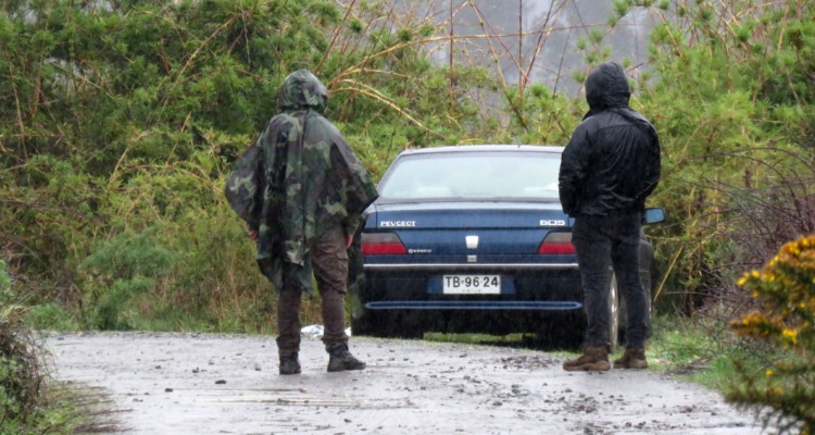 Sitio del suceso de homicidio que habría sido concretado por colaboradores de la RML