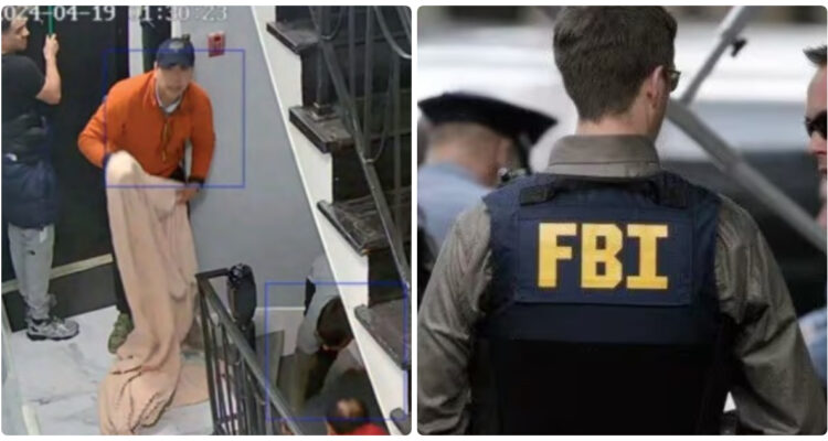 Chilenos robando (I) | IMagen de contexto del FBI (D)