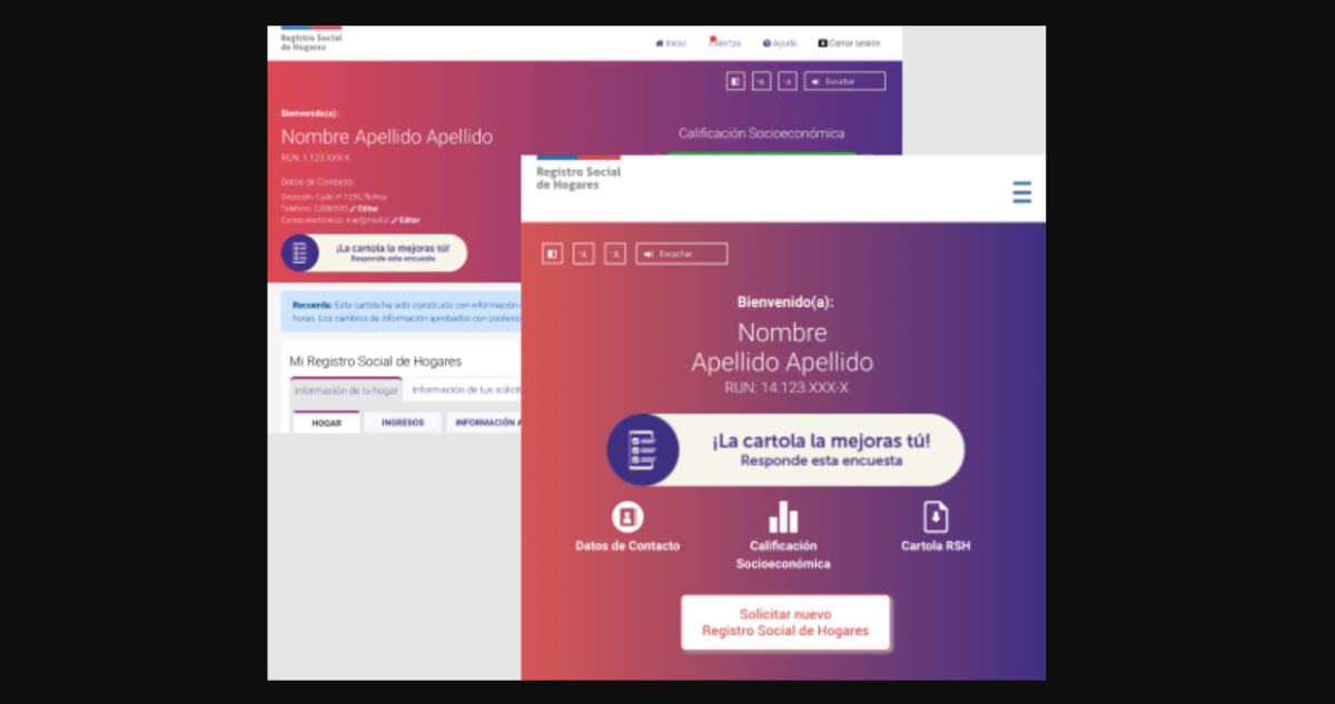 “La cartola la mejoras tú”: Gobierno planea aplicar más cambios o mejoras a Registro Social de Hogares