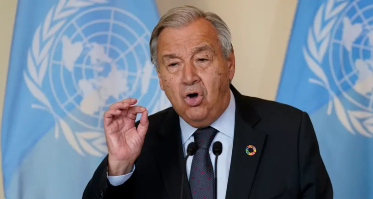 Secretario general de la ONU vuelve a pedir un alto al fuego inmediato en Gaza