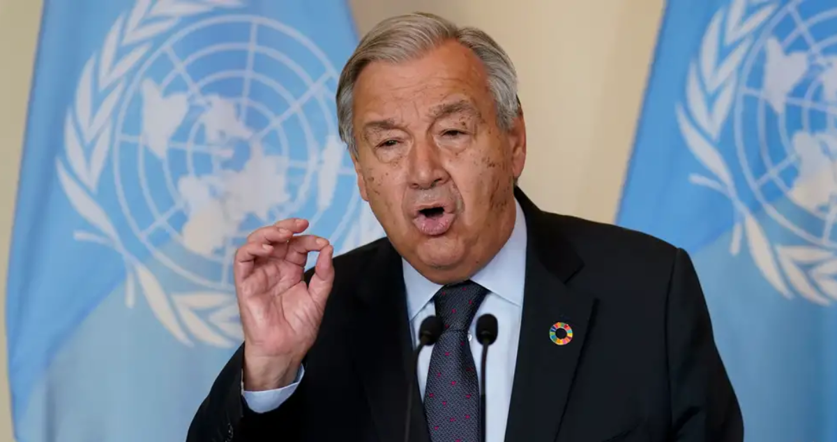Secretario general de la ONU vuelve a pedir un alto al fuego inmediato en Gaza