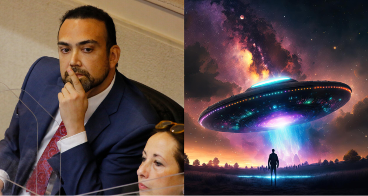 Senador Karim Bianchi en referencia a supuesta abducción por extraterrestres