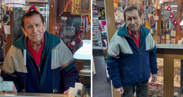 Un usuario en redes sociales, inició una campaña para ir en ayuda de un artesano de 88 años, con su negocio en la región Metropolitana.
