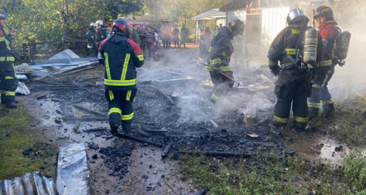 Incendio Padre Las Casas