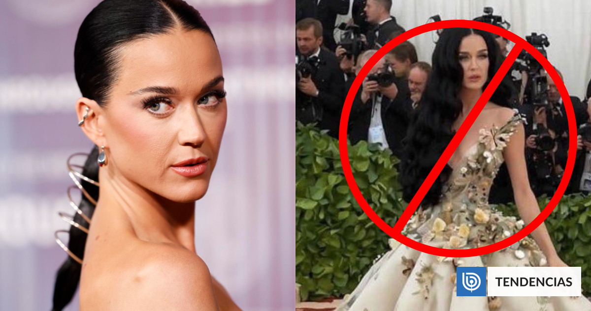 Asombroso look de "Katy Perry" en la MET Gala se viraliza... pero es