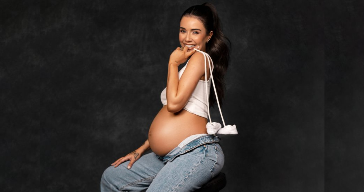 Steffi Mendez embarazada en referencia a nacimiento de su hijo