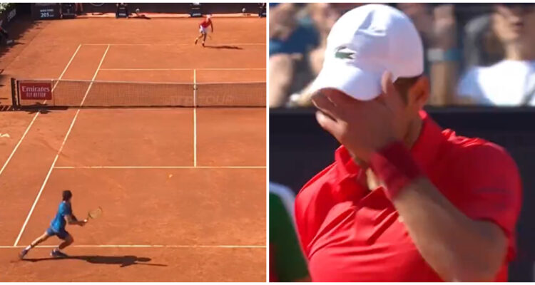 Tabilo match point Djokovic