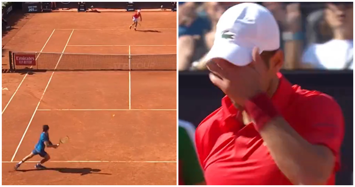 Tabilo match point Djokovic
