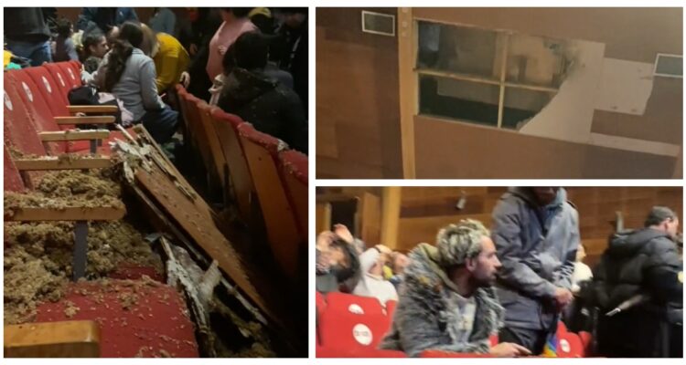 Techo de centro cultural Matucana 100 se desplomó en plena función de Los Contadores Auditores