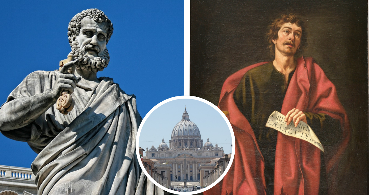 Vaticano expondrá vestimentas de San Pedro y San Juan custodiadas en una cámara secreta de Roma