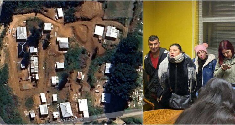 Familias de toma de terreno buscan evitar orden de desalojo