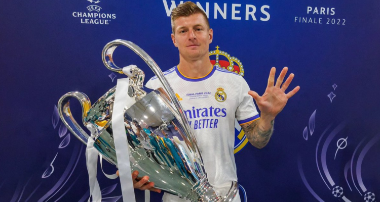 Toni Kroos anuncia su retiro del fútbol profesional.