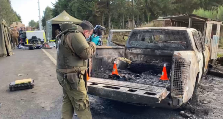 Revelan que munición usada en crimen de Carahue en 2022 coincidiría con homicidio de tres carabineros