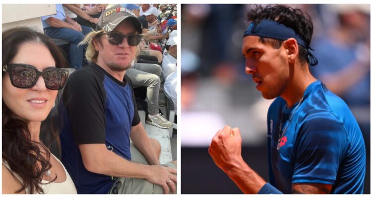 Triunfo de Tabilo en Masters 1000 tuvo invitado de lujo en las tribunas: Adrian Smith de Iron Maiden