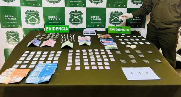Prisión preventiva para acusados de tráfico en Ancud: les incautaron drogas y $49 millones en efectivo