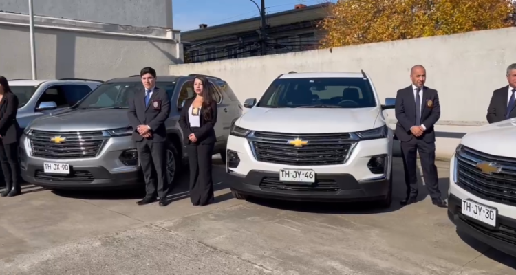 PDI en La Araucanía recibe 20 nuevos vehículos: inversión alcanza los $908 Millones