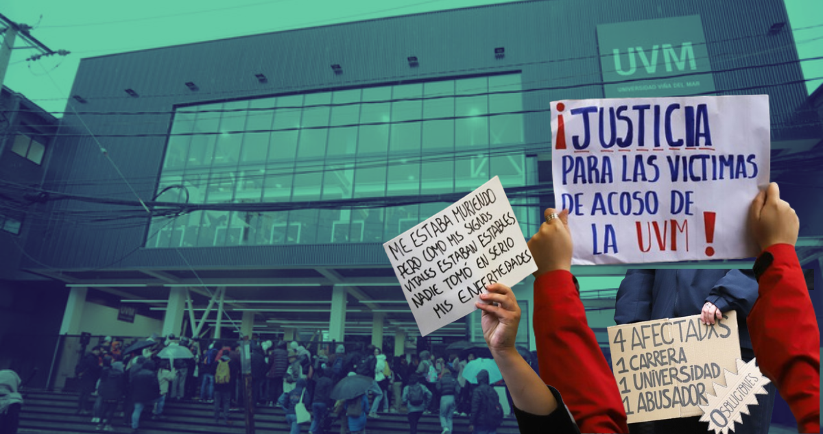 Estudiantes de UVM se manifiestan y acusan que alumna se habría lanzado de tercer piso por bullying