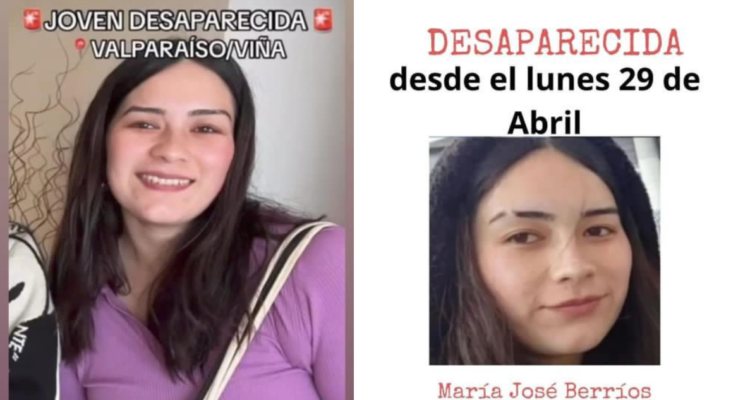 Buscan a mujer de 21 años desaparecida desde hace 4 días en Valparaíso