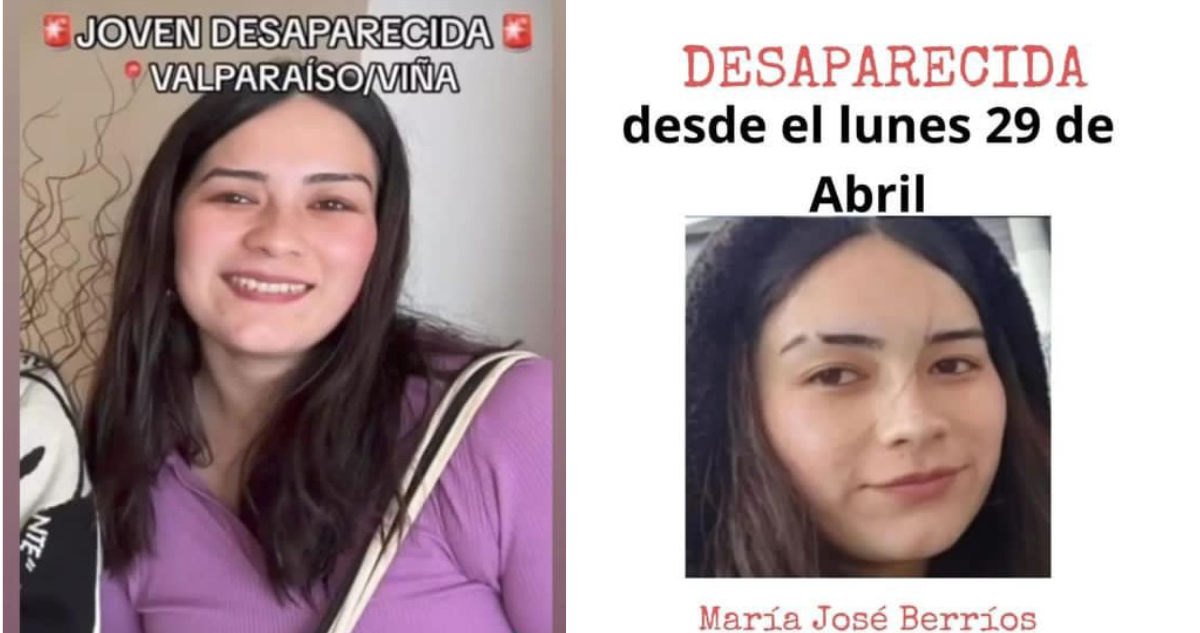 Buscan a mujer de 21 años desaparecida desde hace 4 días en Valparaíso