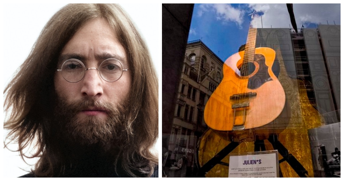 Venden “guitarra perdida” de John Lennon en 2.85 millones de dólares