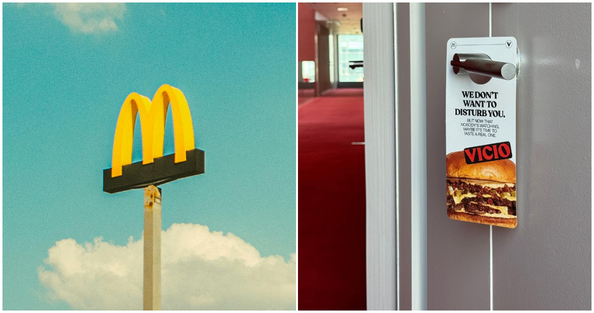 Vicio, la marca que trolleó a Mc Donald’s en su convención anual