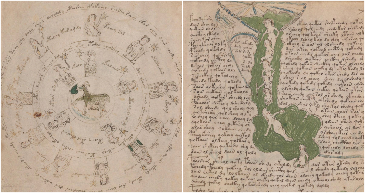 Manuscrito Voynich, así es el libro más raro del mundo escrito en un lenguaje imposible de leer