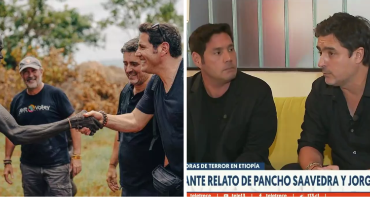 Zabaleta y Pancho Saavedra junto a Toni Espadas