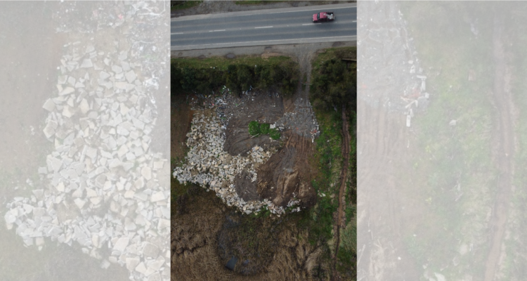 Sorprenden a personas rellenando el Santuario de la Naturaleza Humedales de Angachilla en Valdivia