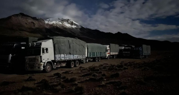 16 detenidos y 13 camiones incautados en operativo del Ejército y Carabineros en frontera con Bolivia