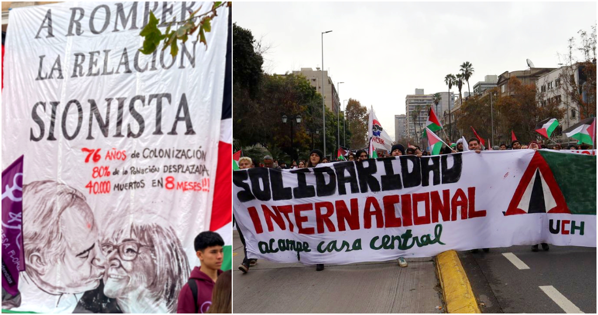 “Acampe” de la U. de Chile denuncia inminente desalojo y represalias académicas por “sátira política”
