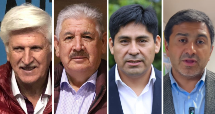 Imágenes de alcaldes de la Araucanía involucrados en delitos sexuales