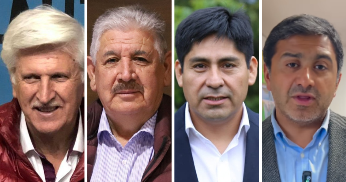 Imágenes de alcaldes de la Araucanía involucrados en delitos sexuales