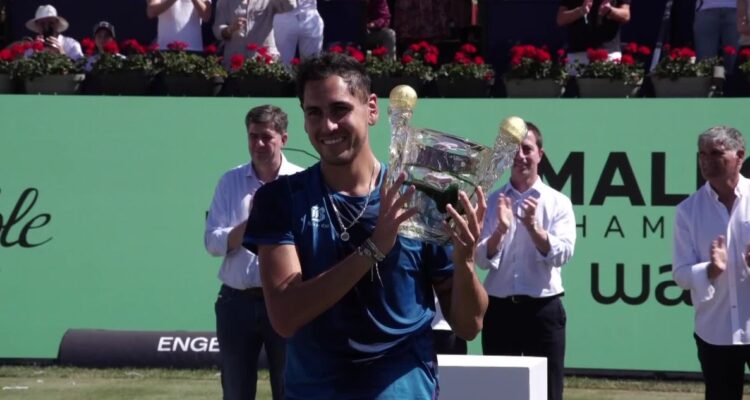 Alejandro Tabilo, campeón en el ATP de Mallorca