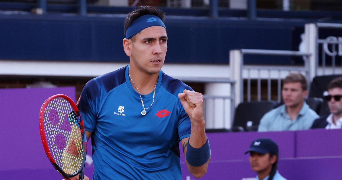 Alejandro Tabilo superó a Davidovich en ATP de Queen’s