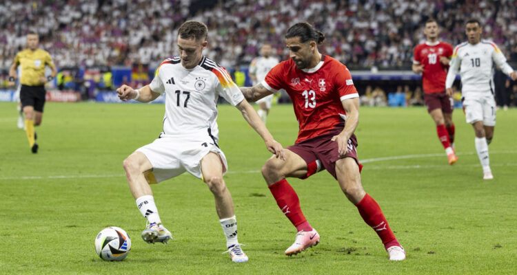 Alemania y Suiza empataron por la Eurocopa.