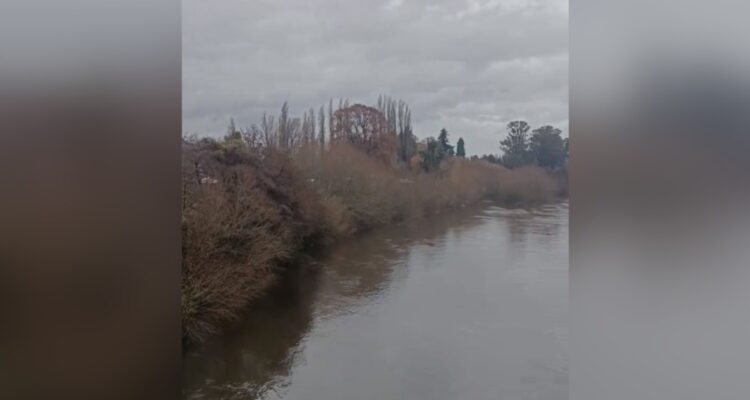 Alerta Roja por amenaza de desborde de río Rahue