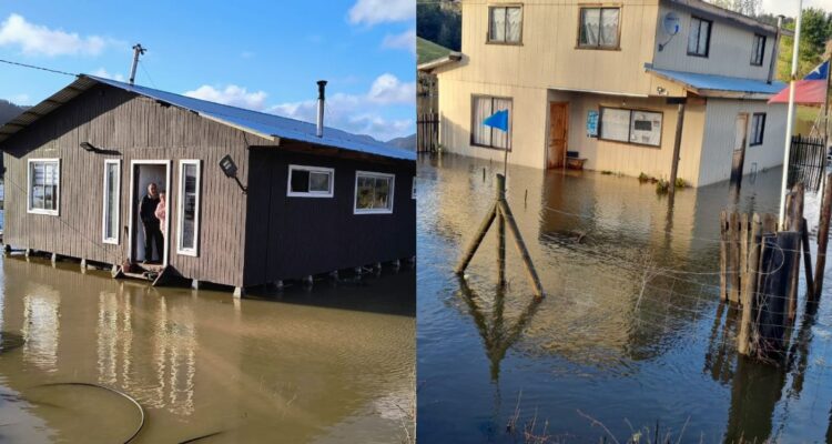 Declaran Alerta Roja para cuatro comunas de La Araucanía por amenaza de desbordes de ríos