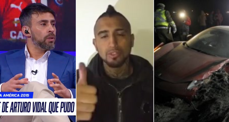 Jorge Valdivia revela inéditos detalles del choque de Arturo Vidal en la Copa América 2015.