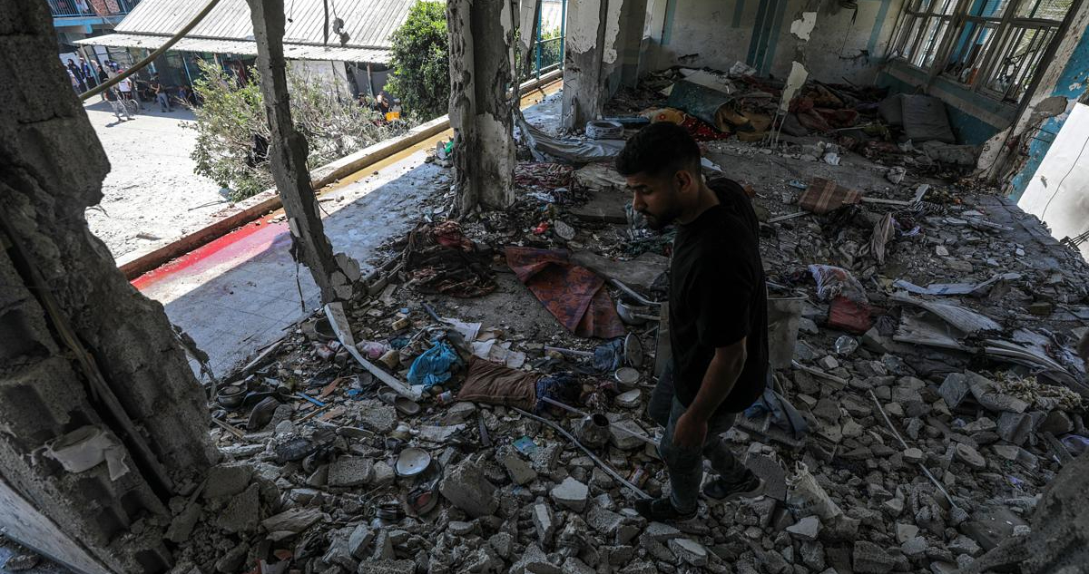 Al menos 3 muertos deja otro ataque israelí en una escuela de la ONU en Gaza