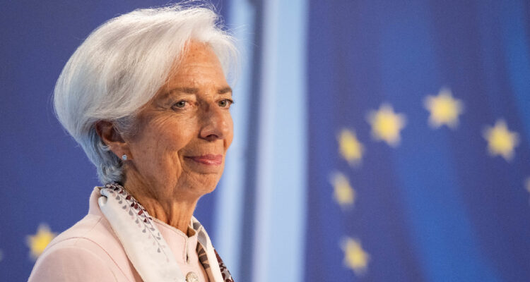Presidenta del Banco Central Europeo, Christine Lagarde
